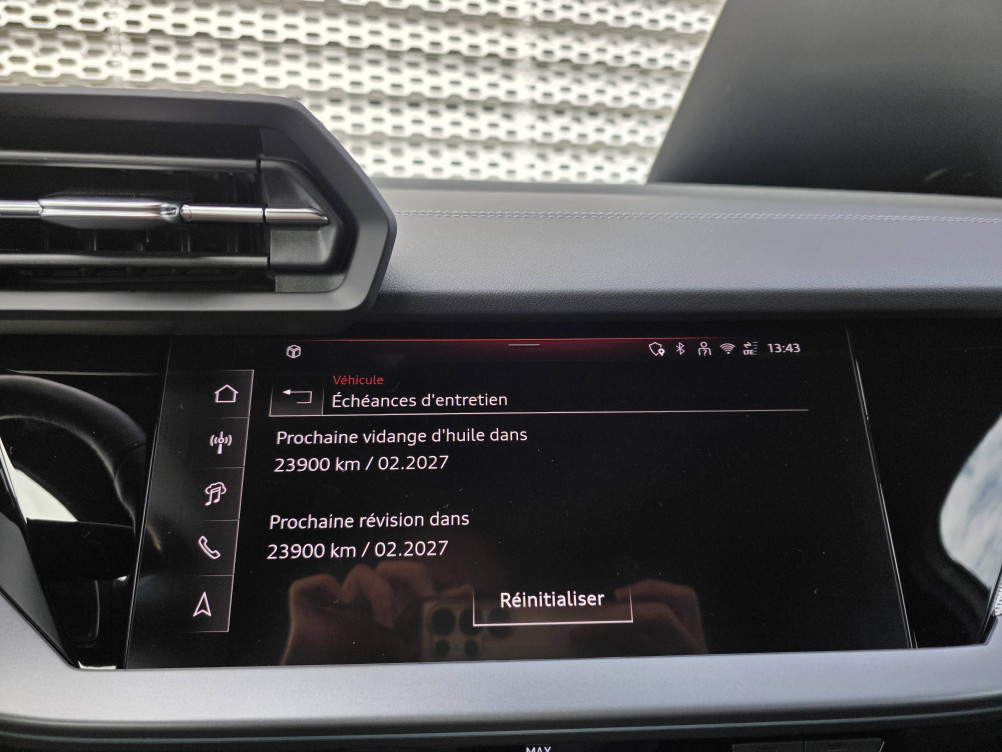 Acheter Audi A3 A3 Sportback TFSI Mild Hybrid 150 S tronic 7 S line 5p occasion dans les concessions du Groupe Faurie