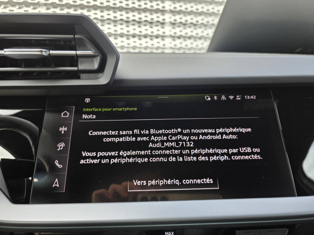 Acheter Audi A3 A3 Sportback TFSI Mild Hybrid 150 S tronic 7 S line 5p occasion dans les concessions du Groupe Faurie