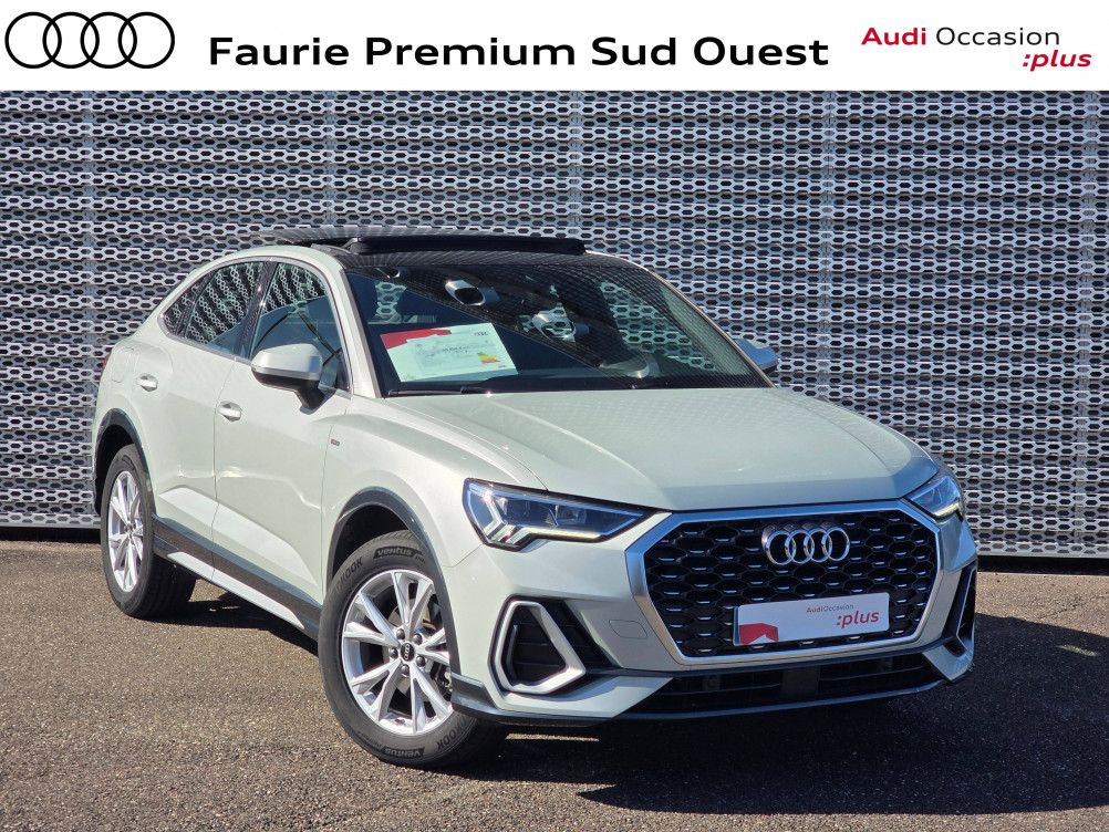 Acheter Audi Q3 Q3 Sportback 35 TFSI 150 ch S tronic 7 S line 5p occasion dans les concessions du Groupe Faurie