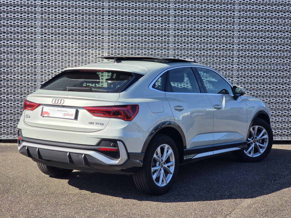 Acheter Audi Q3 Q3 Sportback 35 TFSI 150 ch S tronic 7 S line 5p occasion dans les concessions du Groupe Faurie