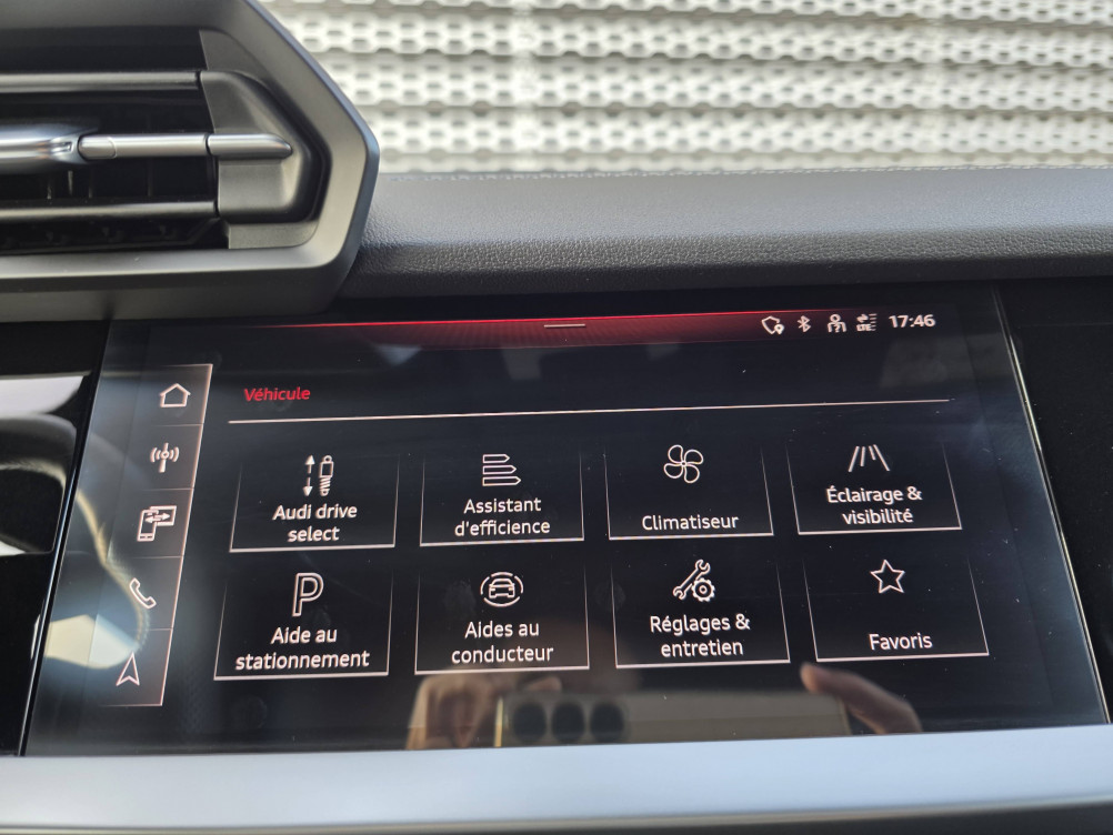 Acheter Audi A3 A3 Sportback 35 TFSI 150 S tronic 7 S Line 5p occasion dans les concessions du Groupe Faurie