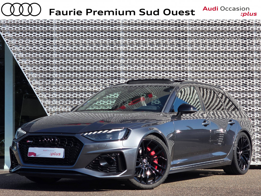 Acheter Audi A4 RS4 Avant V6 2.9 TFSI 450 ch Tiptronic 8 Quattro  5p occasion dans les concessions du Groupe Faurie