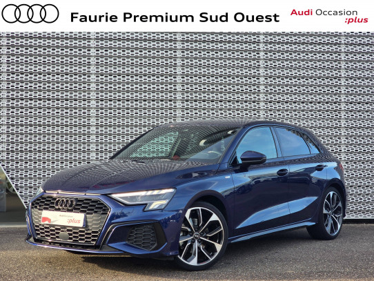 Acheter Audi A3 A3 Sportback 35 TFSI 150 S tronic 7 S Line 5p occasion dans les concessions du Groupe Faurie