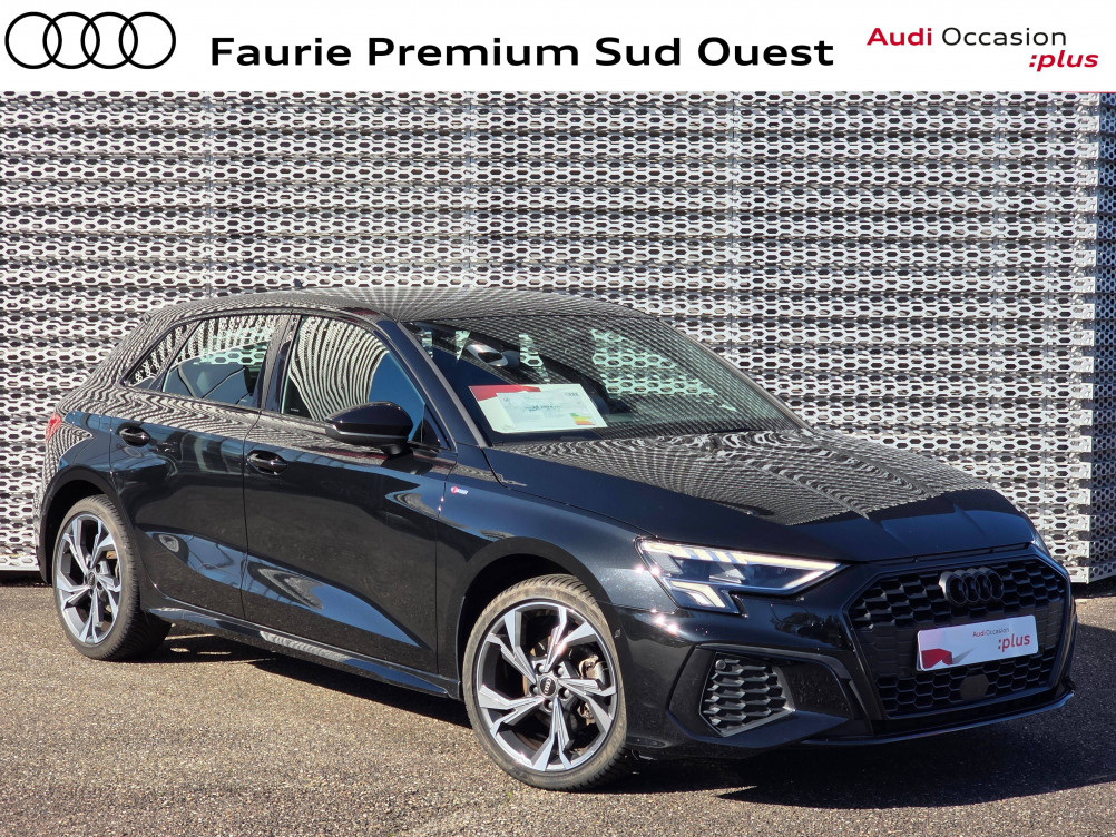 Acheter Audi A3 A3 Sportback 35 TDI 150 S tronic 7 S Line 5p occasion dans les concessions du Groupe Faurie