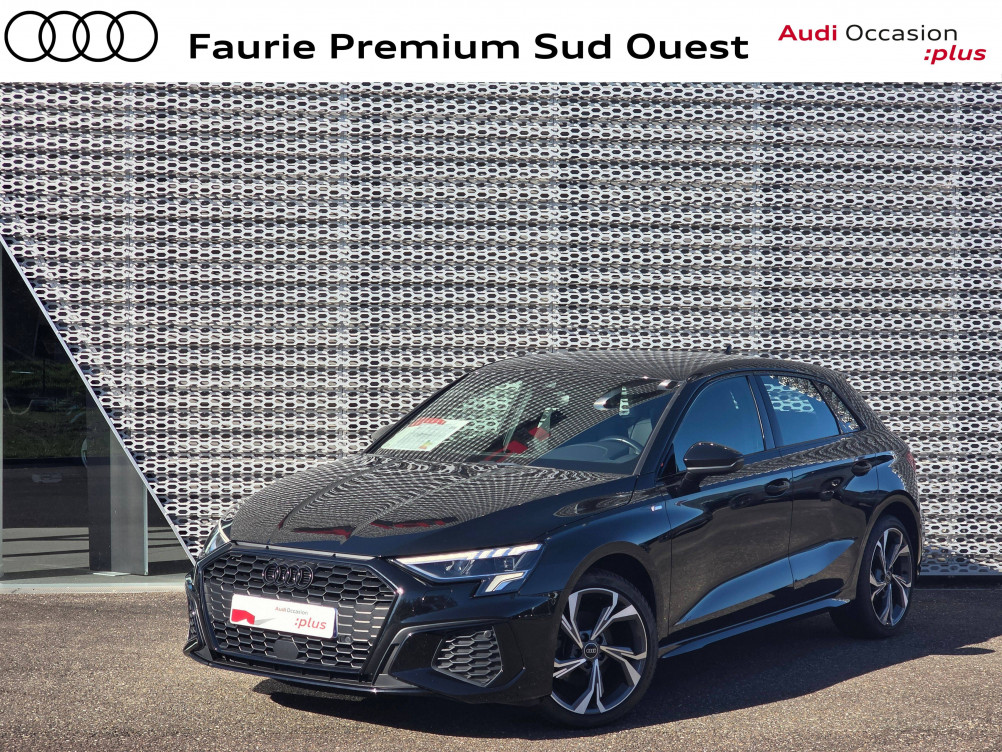 Acheter Audi A3 A3 Sportback 35 TDI 150 S tronic 7 S Line 5p occasion dans les concessions du Groupe Faurie