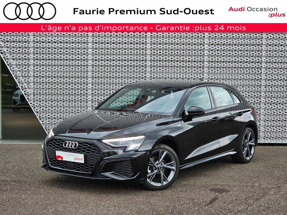 Acheter Audi A3 A3 Sportback 35 TDI 150 S tronic 7 S Line 5p occasion dans les concessions du Groupe Faurie