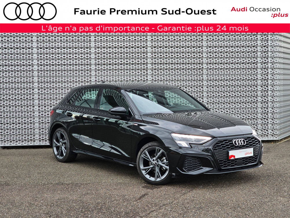 Acheter Audi A3 A3 Sportback 35 TDI 150 S tronic 7 S Line 5p occasion dans les concessions du Groupe Faurie