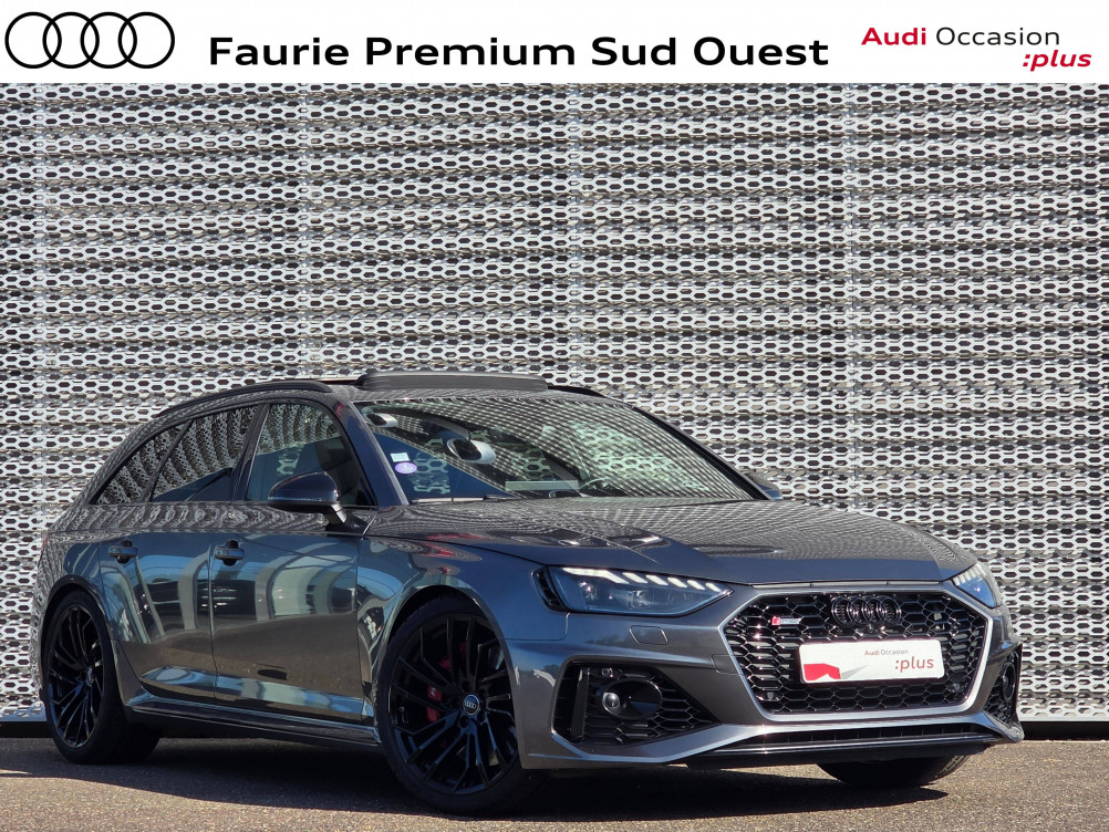 Acheter Audi A4 RS4 Avant V6 2.9 TFSI 450 ch Tiptronic 8 Quattro  5p occasion dans les concessions du Groupe Faurie