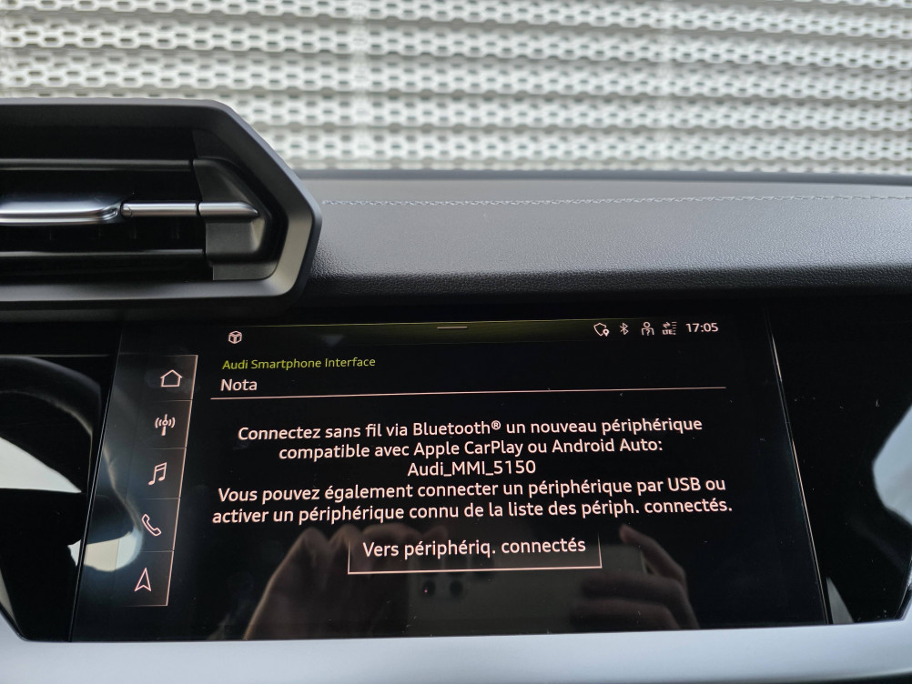 Acheter Audi A3 A3 Sportback 35 TFSI Mild Hybrid 150 S tronic 7 S Line 5p occasion dans les concessions du Groupe Faurie