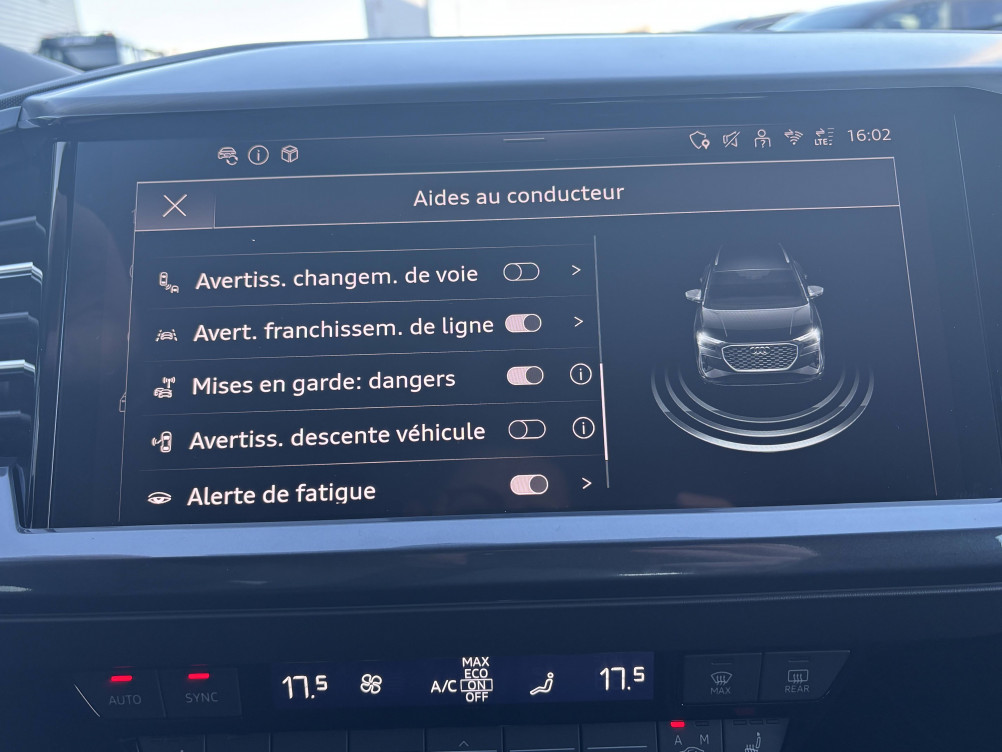 Acheter Audi Q4 Q4 e-tron 45 285 ch 82 kWh S LINE 5p neuf dans les concessions du Groupe Faurie