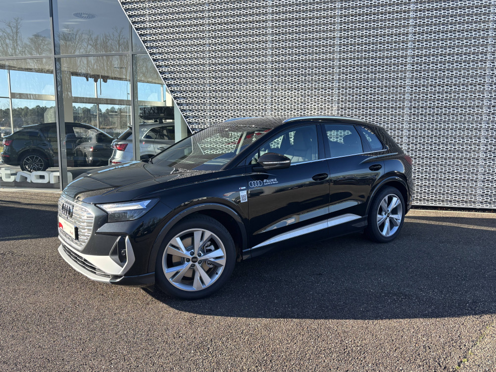 Acheter Audi Q4 Q4 e-tron 45 285 ch 82 kWh S LINE 5p neuf dans les concessions du Groupe Faurie
