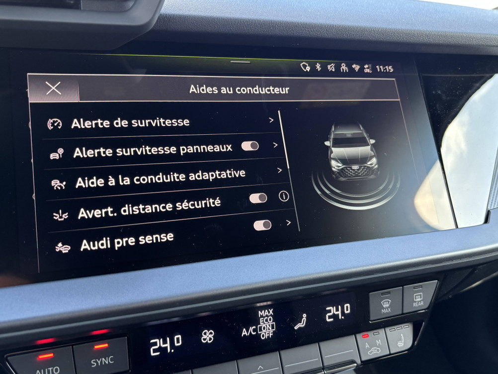 Acheter Audi A3 A3 Sportback TFSI e Hybride rechargeable 204 S tronic 6 S line 5p neuf dans les concessions du Groupe Faurie