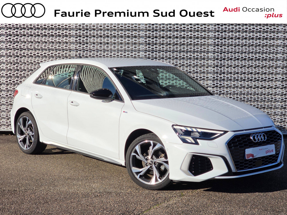 Acheter Audi A3 A3 Sportback 30 TDI 116 S tronic 7 S Line 5p occasion dans les concessions du Groupe Faurie