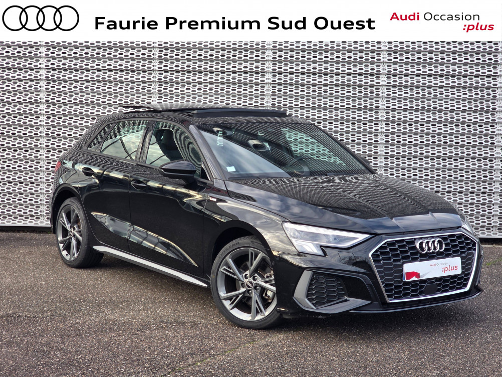 Acheter Audi A3 A3 Sportback 40 TFSIe 204 S tronic 6 S Line 5p occasion dans les concessions du Groupe Faurie