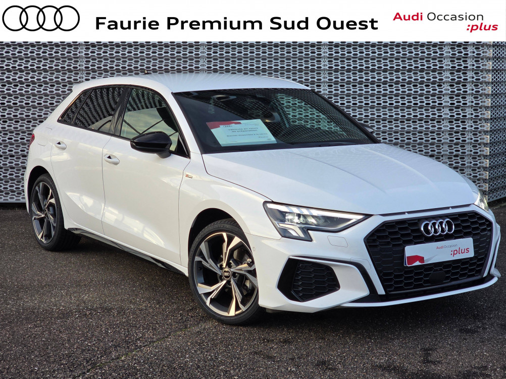 Acheter Audi A3 A3 Sportback 35 TDI 150 S tronic 7 S Line 5p occasion dans les concessions du Groupe Faurie