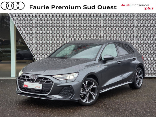 Acheter Audi A3 A3 Sportback TFSI Mild Hybrid 150 S tronic 7 S line 5p occasion dans les concessions du Groupe Faurie