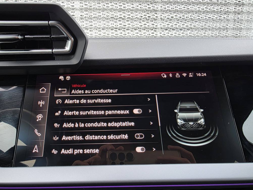 Acheter Audi A3 A3 Sportback TFSI Mild Hybrid 150 S tronic 7 S line 5p occasion dans les concessions du Groupe Faurie