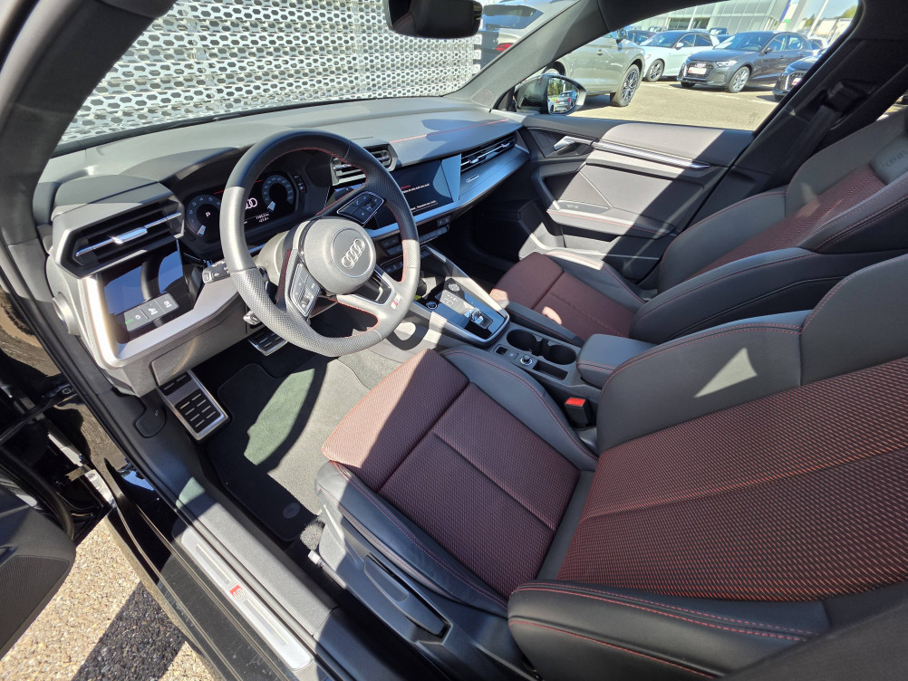 Acheter Audi A3 A3 Sportback 35 TFSI Mild Hybrid 150 S tronic 7 S Line 5p occasion dans les concessions du Groupe Faurie