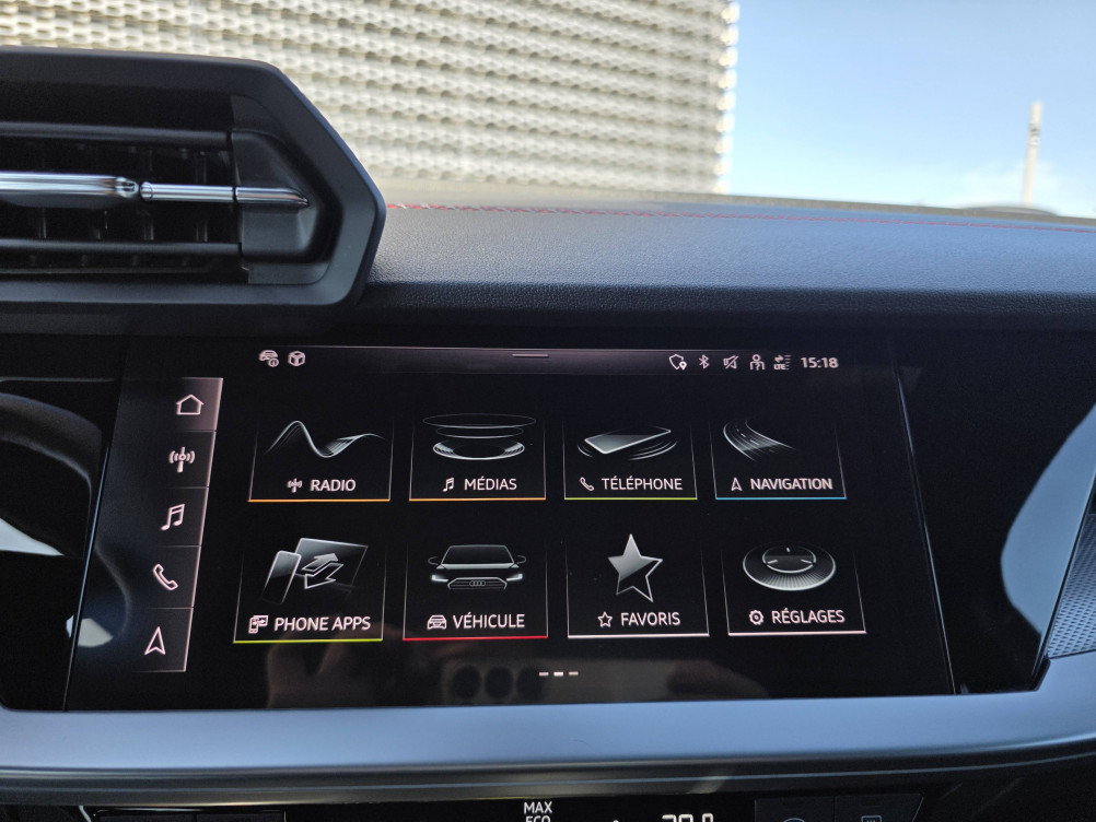 Acheter Audi A3 A3 Sportback 35 TFSI Mild Hybrid 150 S tronic 7 S Line 5p occasion dans les concessions du Groupe Faurie