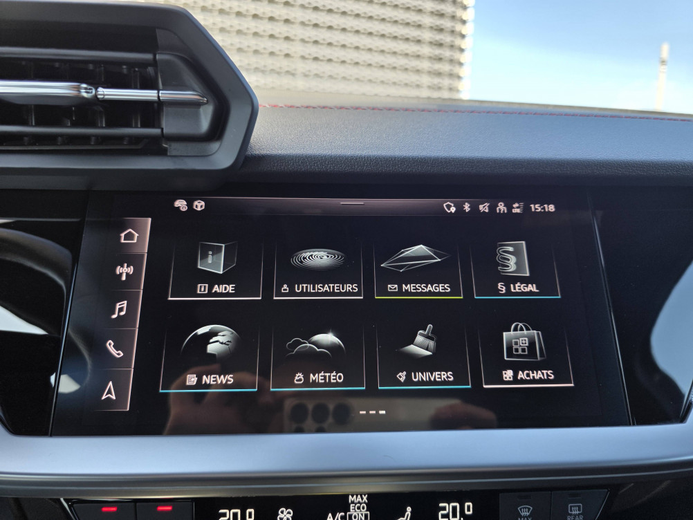 Acheter Audi A3 A3 Sportback 35 TFSI Mild Hybrid 150 S tronic 7 S Line 5p occasion dans les concessions du Groupe Faurie