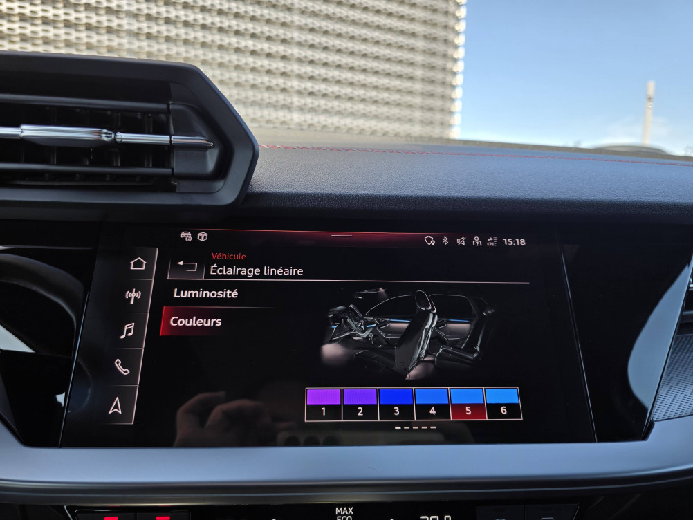 Acheter Audi A3 A3 Sportback 35 TFSI Mild Hybrid 150 S tronic 7 S Line 5p occasion dans les concessions du Groupe Faurie