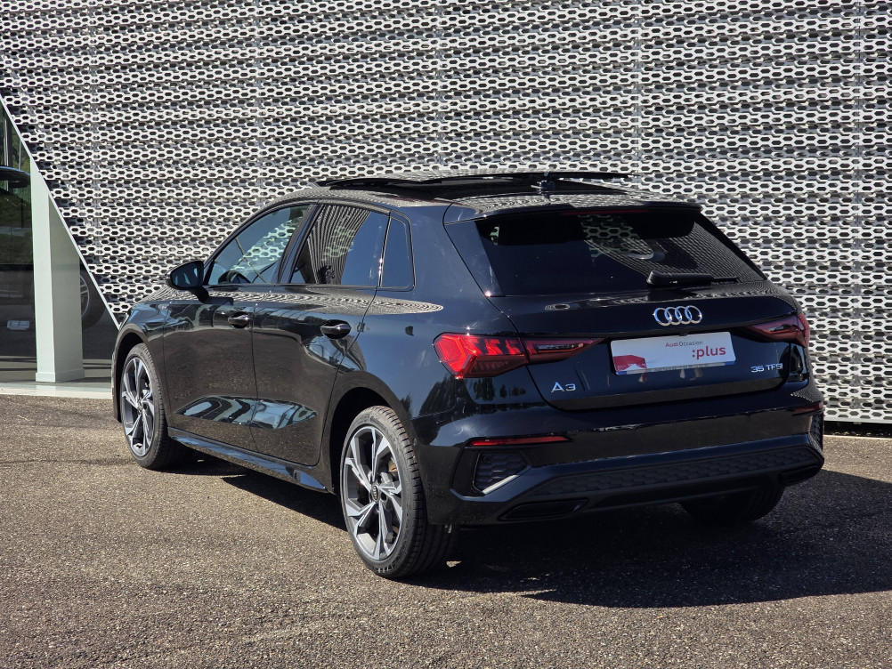 Acheter Audi A3 A3 Sportback 35 TFSI Mild Hybrid 150 S tronic 7 S Line 5p occasion dans les concessions du Groupe Faurie