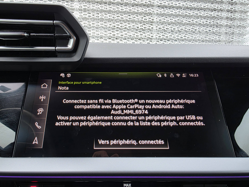 Acheter Audi A3 Sportback A3 Sportback TFSI Mild Hybrid 150 S tronic 7 S line 5p occasion dans les concessions du Groupe Faurie