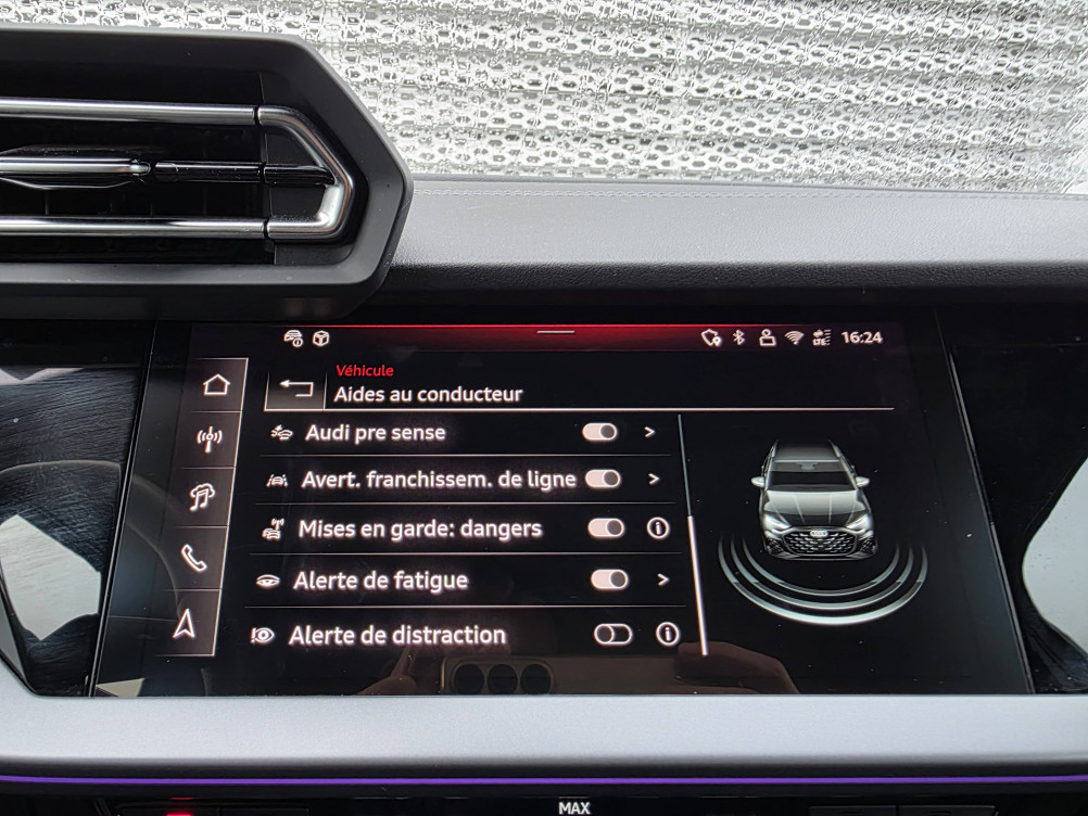 Acheter Audi A3 Sportback A3 Sportback TFSI Mild Hybrid 150 S tronic 7 S line 5p occasion dans les concessions du Groupe Faurie