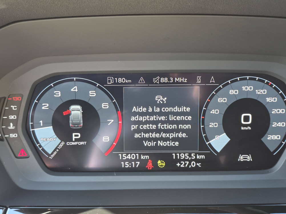 Acheter Audi A3 A3 Sportback 35 TFSI Mild Hybrid 150 S tronic 7 S Line 5p occasion dans les concessions du Groupe Faurie