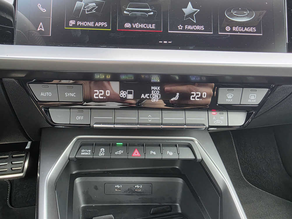 Acheter Audi A3 Sportback A3 Sportback 40 TFSIe 204 S tronic 6 S Line 5p neuf dans les concessions du Groupe Faurie