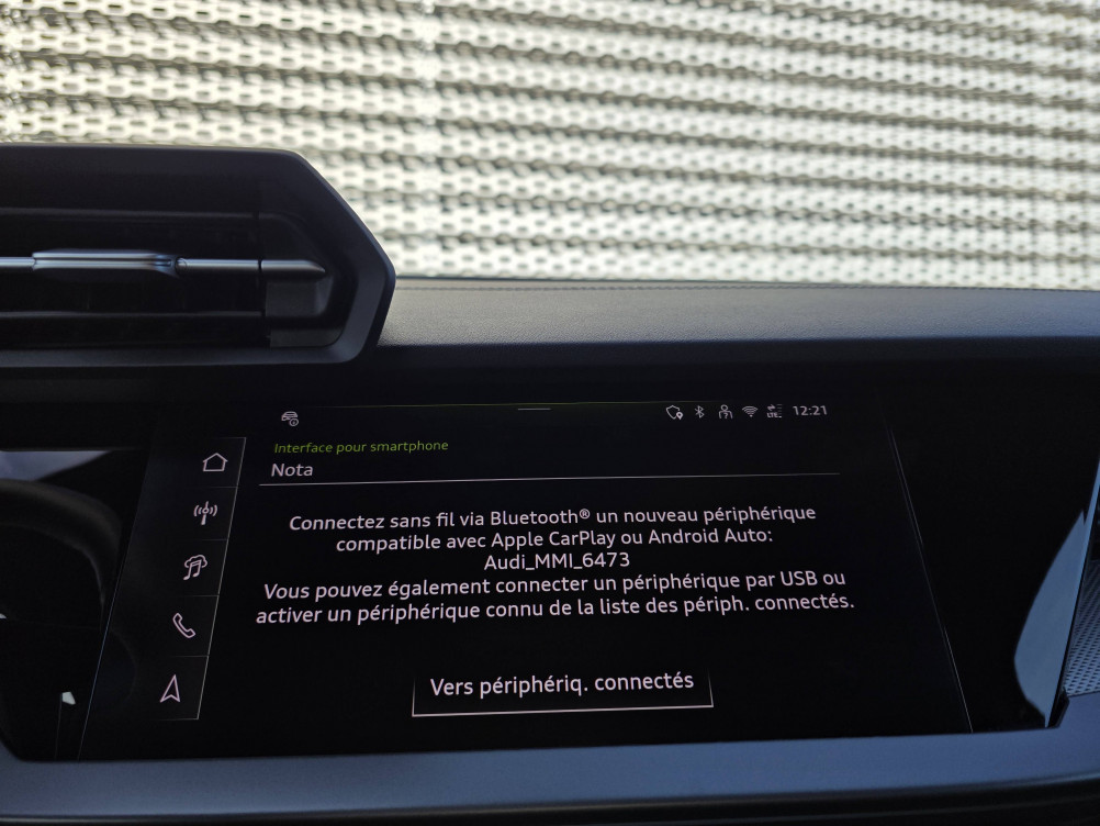 Acheter Audi A3 A3 Sportback TFSI Mild Hybrid 150 S tronic 7 S line 5p occasion dans les concessions du Groupe Faurie