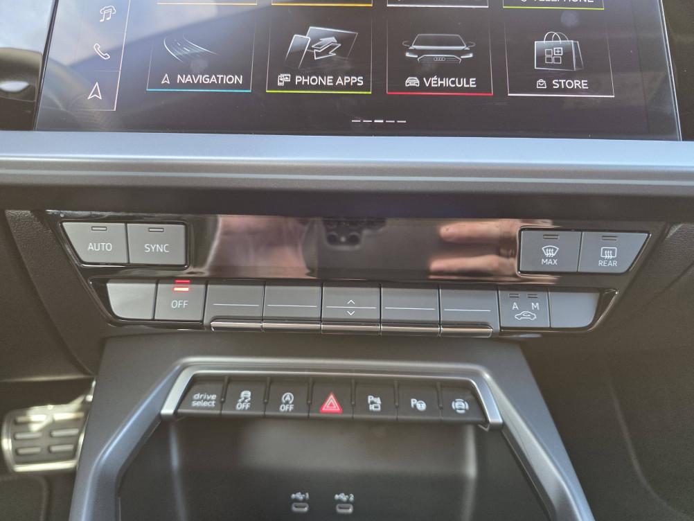 Acheter Audi A3 A3 Sportback TFSI Mild Hybrid 150 S tronic 7 S line 5p occasion dans les concessions du Groupe Faurie