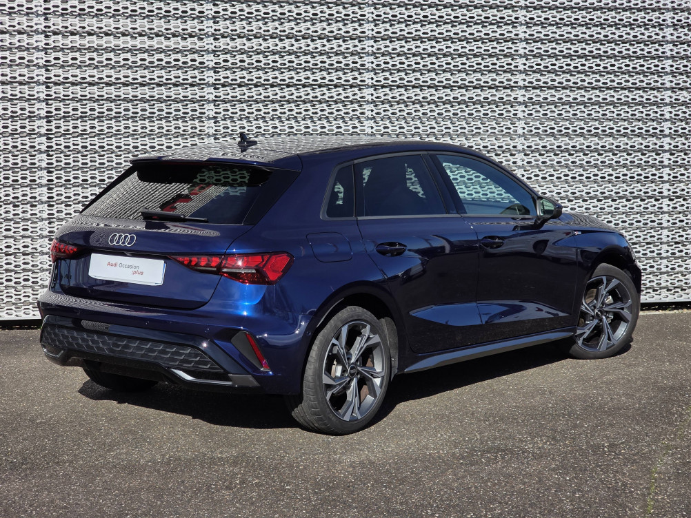 Acheter Audi A3 A3 Sportback TFSI Mild Hybrid 150 S tronic 7 S line 5p occasion dans les concessions du Groupe Faurie