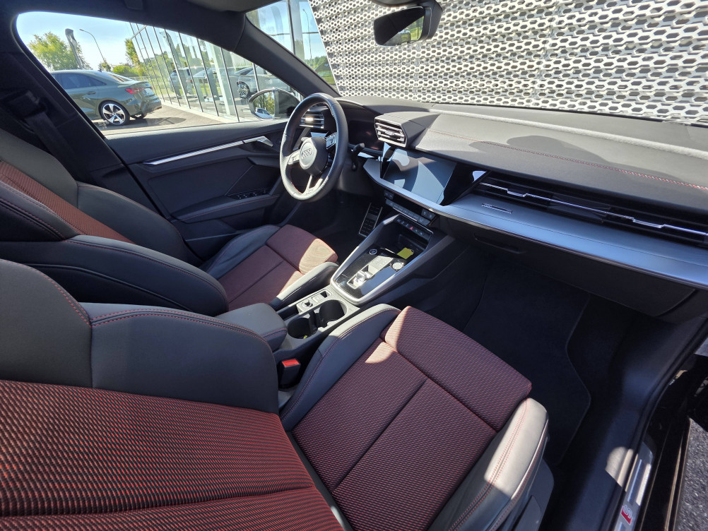 Acheter Audi A3 A3 Sportback 35 TFSI Mild Hybrid 150 S tronic 7 S Line 5p occasion dans les concessions du Groupe Faurie