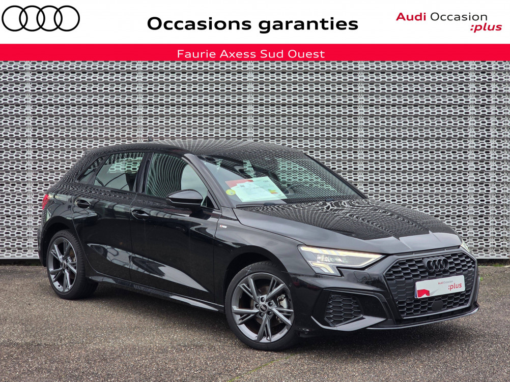 Acheter Audi A3 Sportback A3 Sportback 35 TDI 150 S tronic 7 S Line 5p occasion dans les concessions du Groupe Faurie