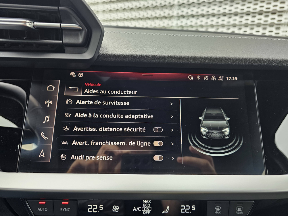 Acheter Audi A3 Sportback A3 Sportback 35 TDI 150 S tronic 7 S Line 5p occasion dans les concessions du Groupe Faurie