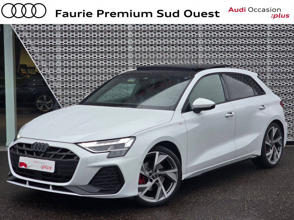 Acheter Audi A3 Sportback A3 Sportback TFSI Mild Hybrid 150 S tronic 7 S line 5p occasion dans les concessions du Groupe Faurie