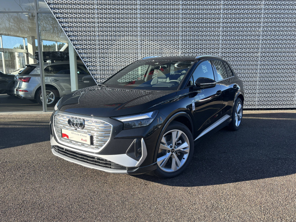 Acheter Audi Q4 Q4 e-tron 45 285 ch 82 kWh S LINE 5p neuf dans les concessions du Groupe Faurie