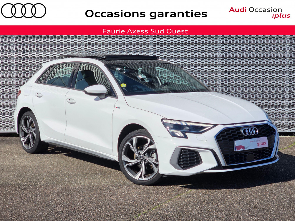 Acheter Audi A3 Sportback A3 Sportback 35 TDI 150 S tronic 7 S Line 5p occasion dans les concessions du Groupe Faurie