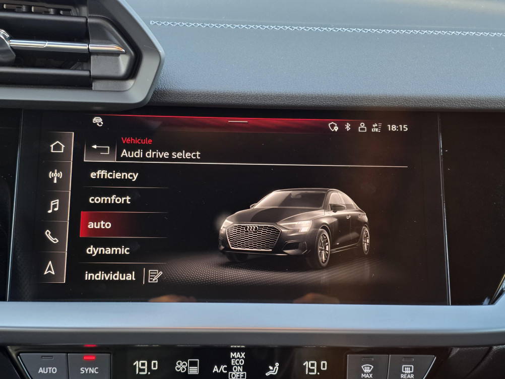 Acheter Audi A3 A3 Berline 35 TFSI Mild Hybrid 150 S tronic 7 S Line 4p occasion dans les concessions du Groupe Faurie