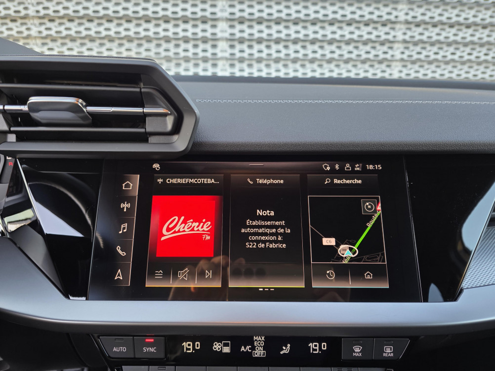 Acheter Audi A3 A3 Berline 35 TFSI Mild Hybrid 150 S tronic 7 S Line 4p occasion dans les concessions du Groupe Faurie