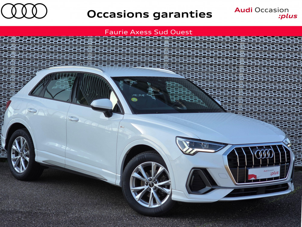 Acheter Audi Q3 Q3 35 TDI 150 ch S tronic 7 S line 5p occasion dans les concessions du Groupe Faurie
