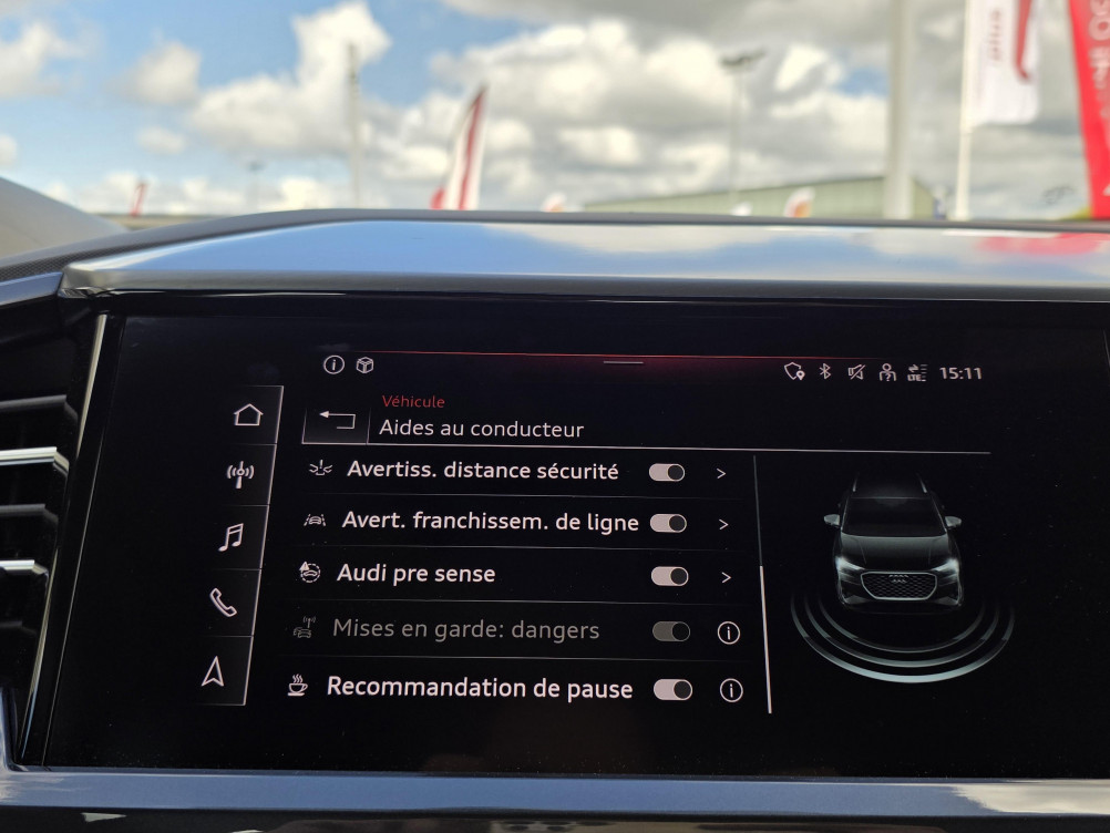 Acheter Audi Q4 Q4 e-tron 40 204 ch 82 kW S line 5p occasion dans les concessions du Groupe Faurie