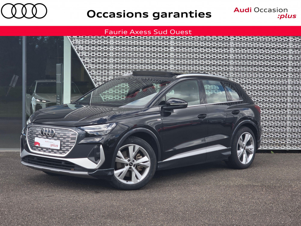Acheter Audi Q4 Q4 e-tron 40 204 ch 82 kW S line 5p occasion dans les concessions du Groupe Faurie