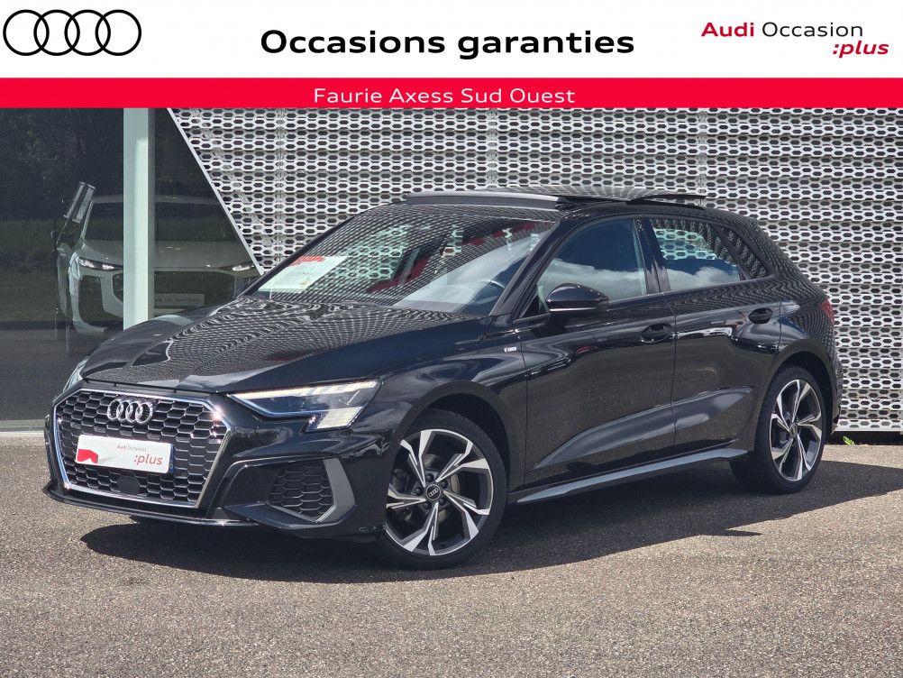 Acheter Audi A3 Sportback A3 Sportback 35 TDI 150 S tronic 7 S Line 5p occasion dans les concessions du Groupe Faurie