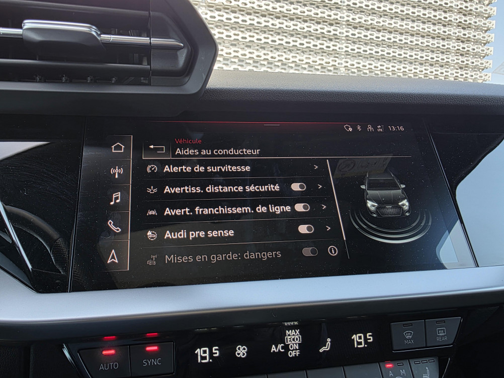 Acheter Audi A3 Sportback A3 Sportback TDI 150 S tronic 7 S line 5p occasion dans les concessions du Groupe Faurie