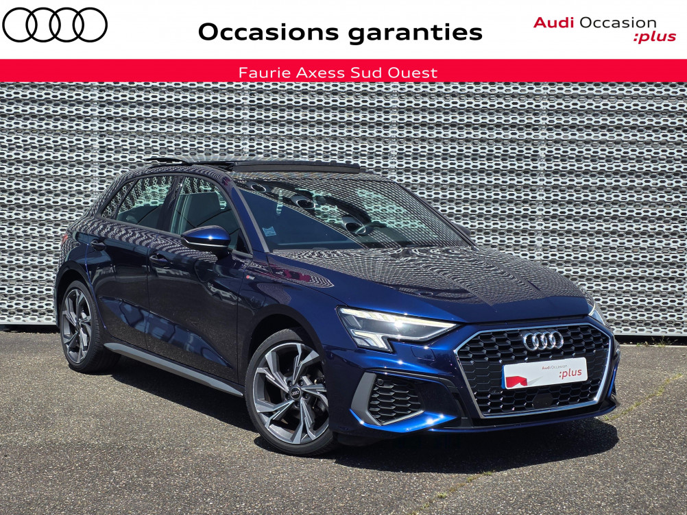 Acheter Audi A3 Sportback A3 Sportback TDI 150 S tronic 7 S line 5p occasion dans les concessions du Groupe Faurie