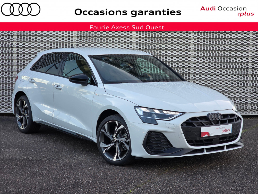 Acheter Audi A3 Sportback A3 Sportback TDI 150 S tronic 7 S line 5p occasion dans les concessions du Groupe Faurie
