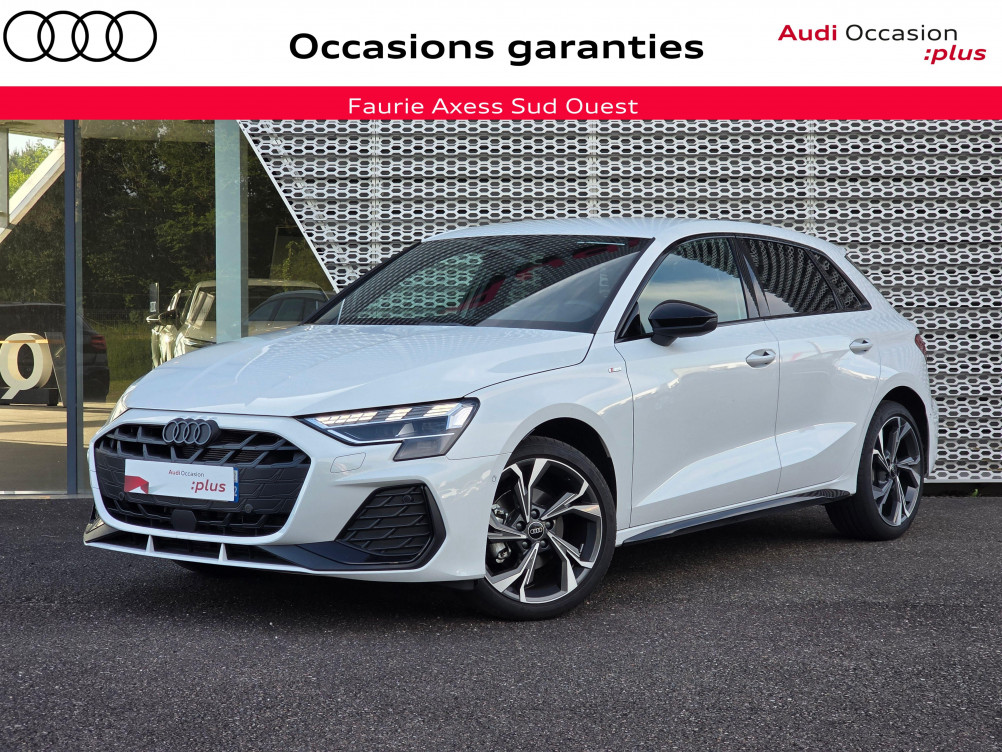 Acheter Audi A3 Sportback A3 Sportback TDI 150 S tronic 7 S line 5p occasion dans les concessions du Groupe Faurie