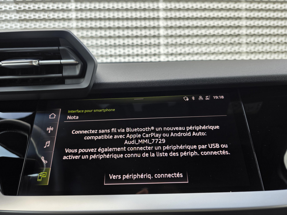 Acheter Audi A3 Sportback A3 Sportback 35 TFSI Mild Hybrid 150 S tronic 7 Design 5p occasion dans les concessions du Groupe Faurie